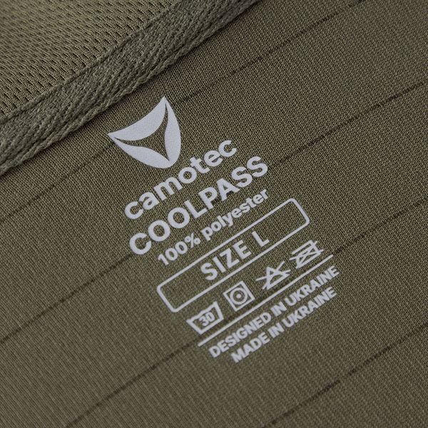 Поло Camo-Tec Tactical Army Id CoolPass Antistatic Olive Size L 25420-l фото