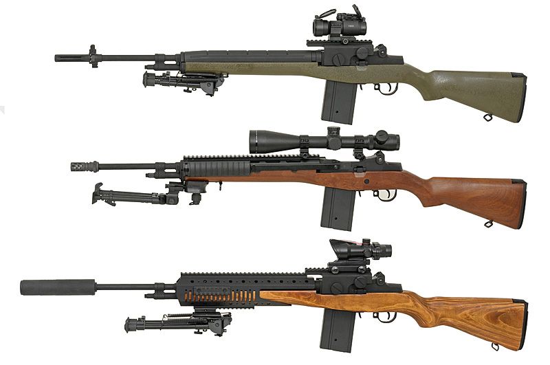 Страйкбольна штурмова гвинтівка Cyma M14 Wooden Style CM.032 1928 фото