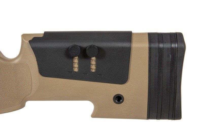 Страйкбольна снайперська гвинтівка Specna Arms M40 SA-S03 Core With Scope and Bipod Tan 14233 фото