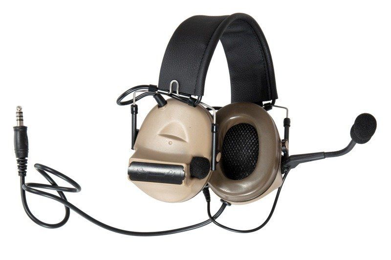 Навушники активні з комунікатором Z-Tactical Com II Headset Dark Earth 20176 фото