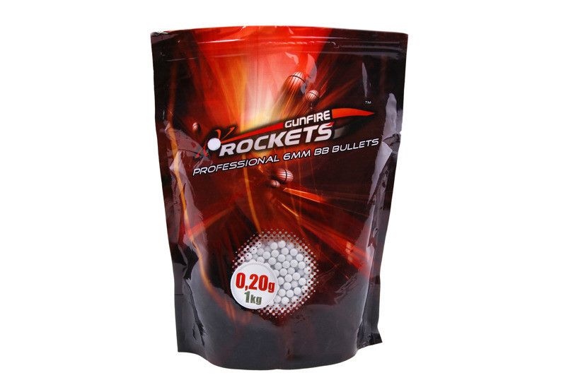 Страйкбольні кулі Rockets Professional 0,20g 1kg 6098 фото