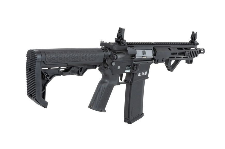 Страйкбольна штурмова гвинтівка Specna Arms SA-E23-L Edge Light Ops Stock HAL ETU Black 32529 фото