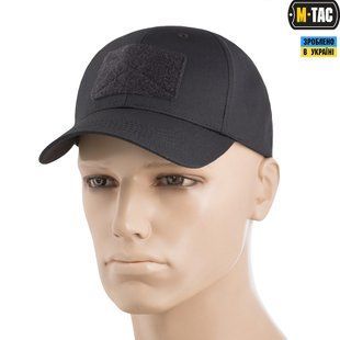 Бейсболка Тактична M - Tac Elite Flex Ріп-Стоп Dark Grey Size S/M 21786-s/m фото