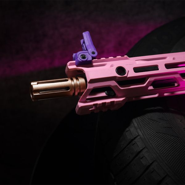 Страйкбольна штурмова гвинтівка G&G CM16 STEALTH 556 Taffy Pink 34237 фото