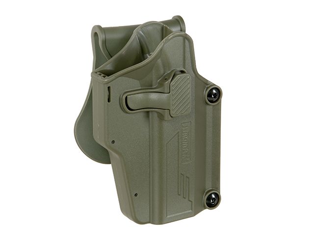 Кобура Amomax Per-Fit Holster Olive (Більш ніж для 80 моделей пістолетів) 24589 фото