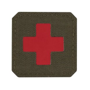 Патч M-Tac Medic Cross Laser Cut Ranger Green/Red 17446 фото