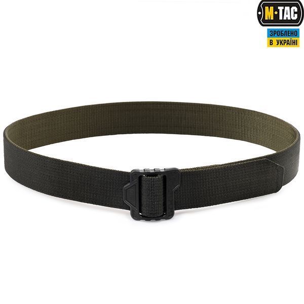 Ремінь M-TAC Double Duty Tactical Belt Hex Olive/Black Size S 16551-s фото