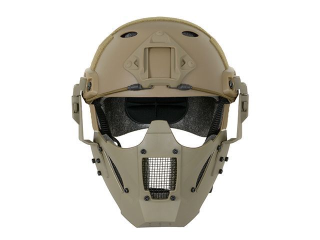 Маска захисна TMC FAST тверда KHAKI 10721 фото