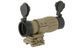 MAGNIFIER AIM-O 3X WITH FLIP TO SIDE MOUNT DARK EARTH 4595 фото 4