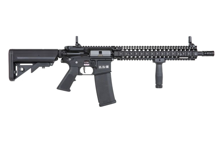 Страйкбольна штурмова гвинтівка Specna Arms Daniel Defense MK18 SA-P26 Prime Aster II ETU Black 31853 фото