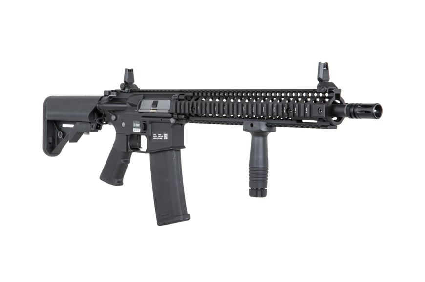 Страйкбольна штурмова гвинтівка Specna Arms Daniel Defense MK18 SA-P26 Prime Aster II ETU Black 31853 фото