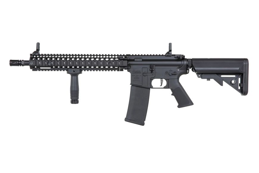 Страйкбольна штурмова гвинтівка Specna Arms Daniel Defense MK18 SA-P26 Prime Aster II ETU Black 31853 фото