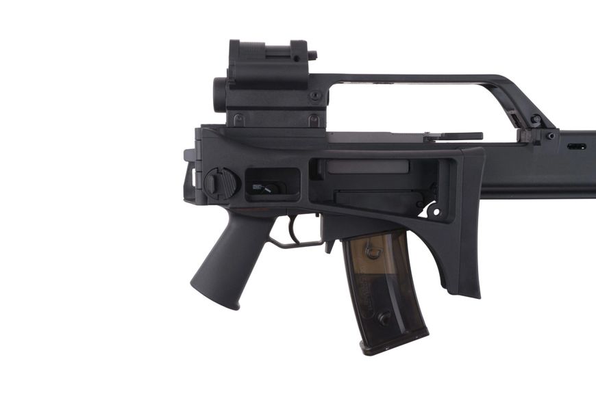 Страйкбольна штурмова гвинтівка Specna Arms G36 SA-G13 With Bipod EBB Black 14235 фото