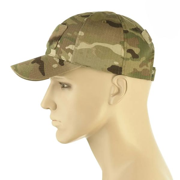 Бейсболка тактична M-Tac Ріп-стоп Velcro Multicam Size S/M 29501-s/m фото