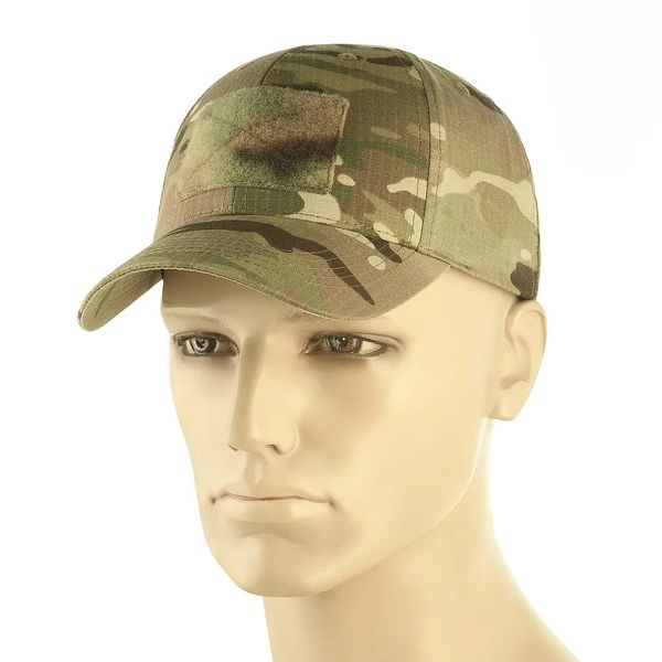 Бейсболка тактична M-Tac Ріп-стоп Velcro Multicam Size S/M 29501-s/m фото