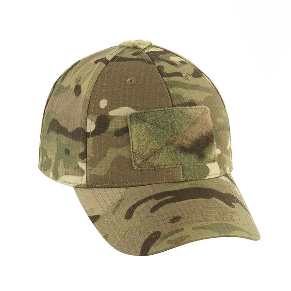 Бейсболка тактична M-Tac Ріп-стоп Velcro Multicam Size S/M 29501-s/m фото