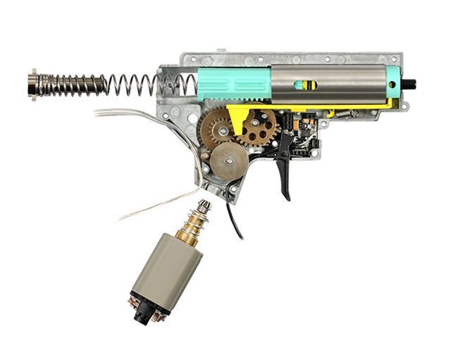 Страйкбольная штурмовая винтовка Double Eagle M923A DEK762 7.62 / 300 BLK Black 33322 фото