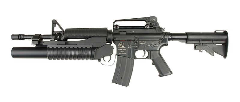 Страйкбольний гранатомет D-Boys M203 Long 395 фото