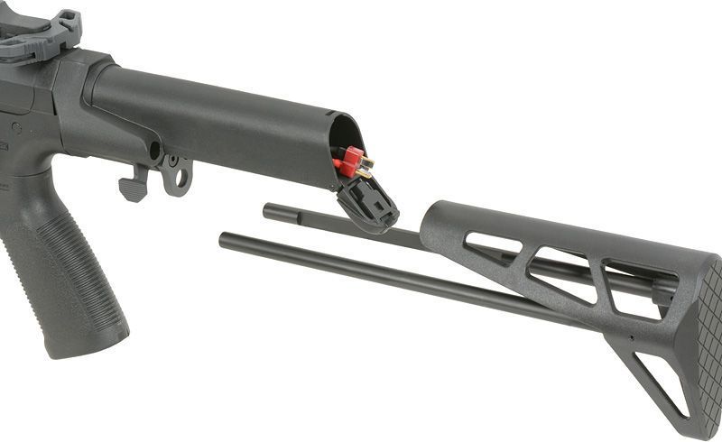 Страйкбольная штурмовая винтовка Double Eagle M923A DEK762 7.62 / 300 BLK Black 33322 фото