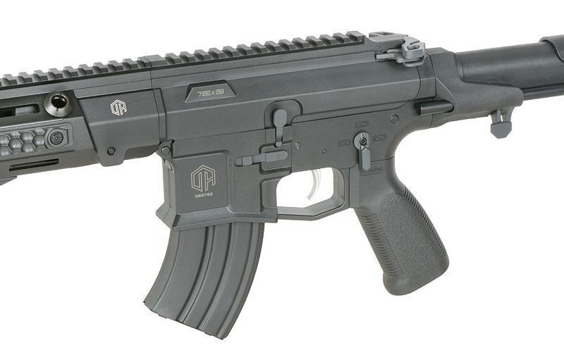 Страйкбольная штурмовая винтовка Double Eagle M923A DEK762 7.62 / 300 BLK Black 33322 фото