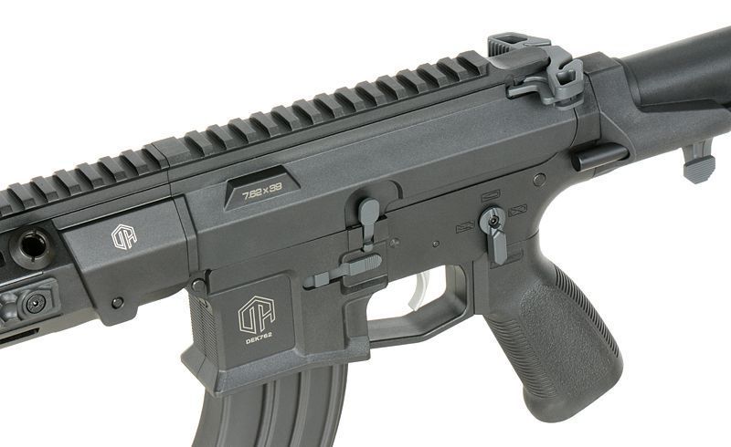 Страйкбольная штурмовая винтовка Double Eagle M923A DEK762 7.62 / 300 BLK Black 33322 фото