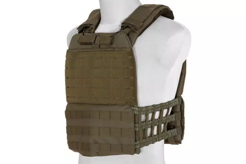 Розвантажувальний жилет GFC Plate Carrier Molle/Laser-Cut Olive 27818 фото