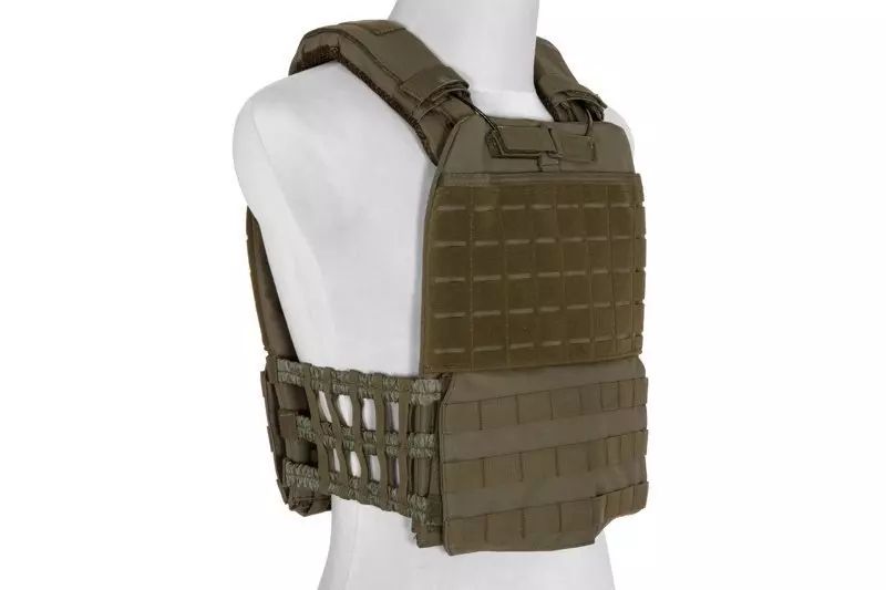 Розвантажувальний жилет GFC Plate Carrier Molle/Laser-Cut Olive 27818 фото