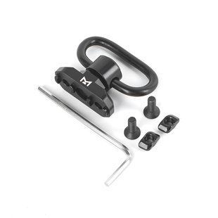 Антабка M-ETAL UTG M-lok Standard QD Sling Swivel Adaptor BK Logo 35178 фото