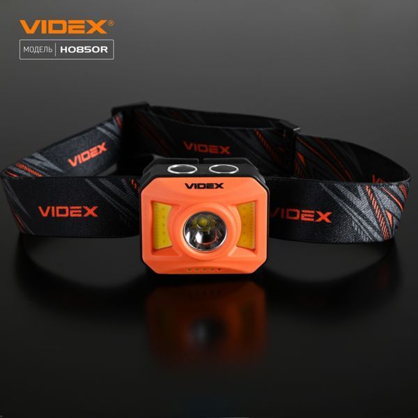 Налобный фонарь Videx H085-OR 400Lm 32141 фото