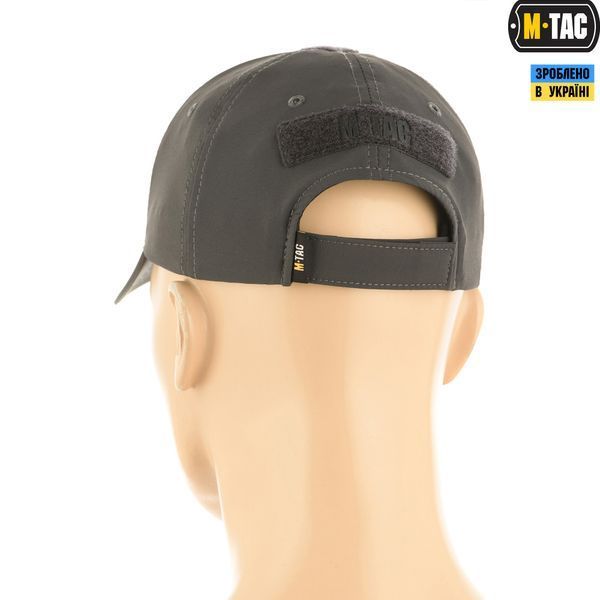 Бейсболка тактическая M-TAC Flex Lightweight Grey Size S/M 16406-s/m фото
