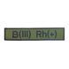 Нашивка группа крови 4Профи B Rh+ Olive