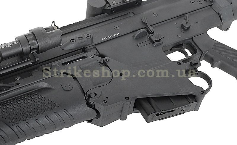 Страйкбольний гранатомет SCAR series black ACM 401 фото