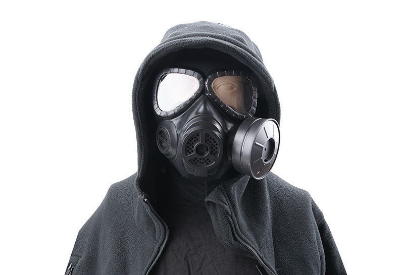 Маска захисна Ultimate Tactical Gas Mask Black 15082 фото