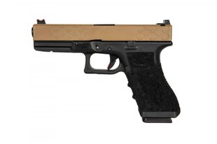 Страйкбольний пістолет D-Boys Glock 17 Gen.4 755 Green Gas Half-Tan 20147 фото