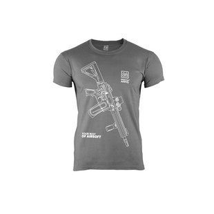 Футболка Specna Arms Your Way Of Airsoft V.1 Grey/White Size M 12714-m фото