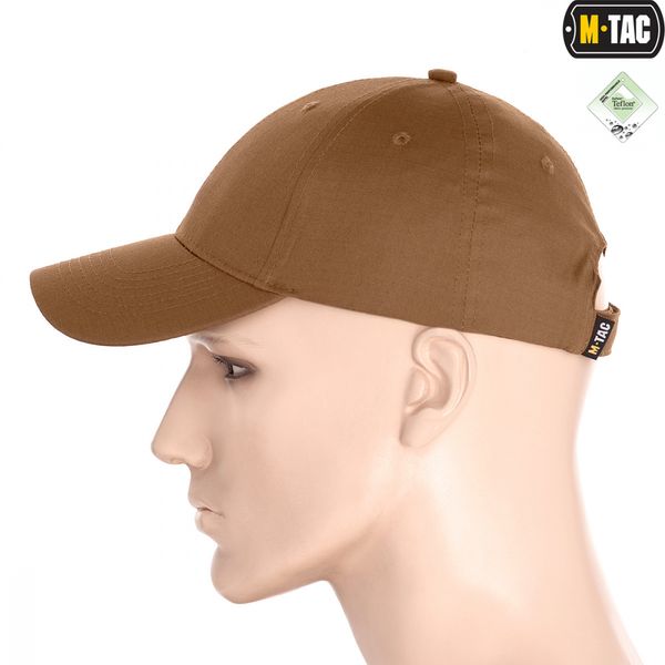 Бейсболка тактична M-Tac Flex Ріп-стоп Coyote Brown Size S/M 13377-s/m фото