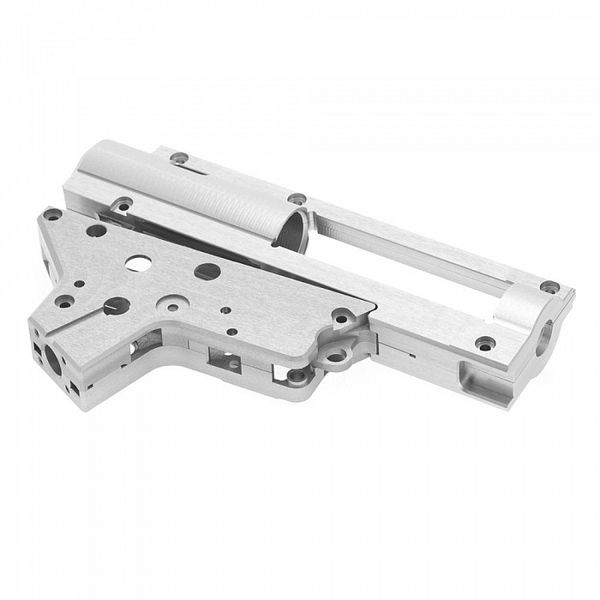 Корпус гірбокса Retro Arms CNC Split Gearbox V2 (9mm) QSC Silver 15754 фото