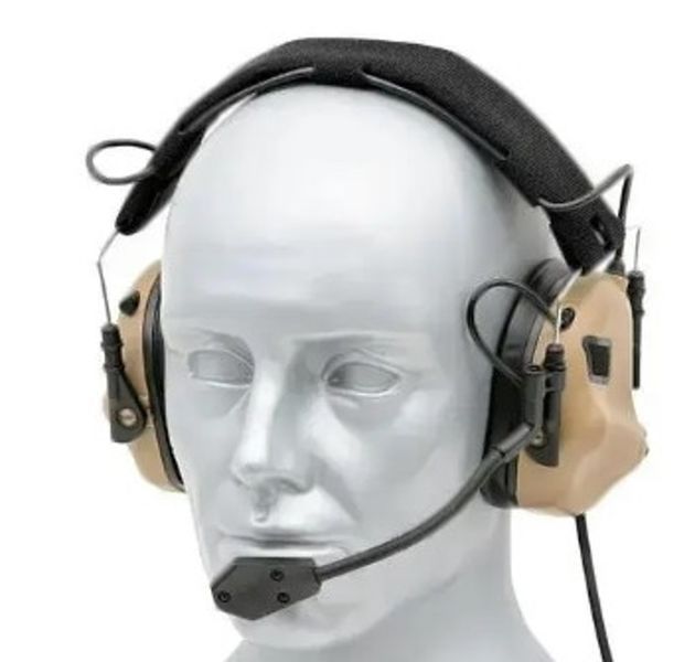 Навушники активні Earmor M32 Mod 4 Coyote Brown 32667 фото