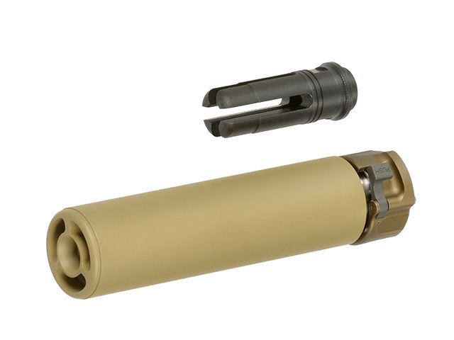 Трасерна насадка 5KU USSOCOM 5.56 Spitfire Tracer Sound Suppressor Tan 31347 фото