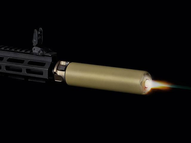 Трасерна насадка 5KU USSOCOM 5.56 Spitfire Tracer Sound Suppressor Tan 31347 фото