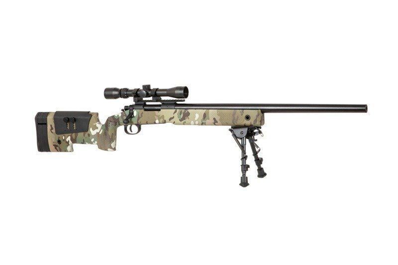 Страйкбольная снайперская винтовка Specna Arms M62 SA-S02 Core With Scope and Bipod Multicam 16978 фото