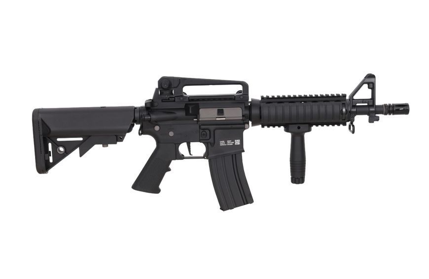 Страйкбольна штурмова гвинтівка Specna Arms Colt x Cybergun M4A1 CQBR SA-E04 EDGE Gen.2 AEG 10.5" Black 35286 фото