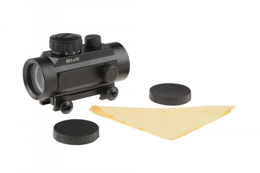 Коліматорний приціл 1x30 R/G Red Dot Black 25596 фото