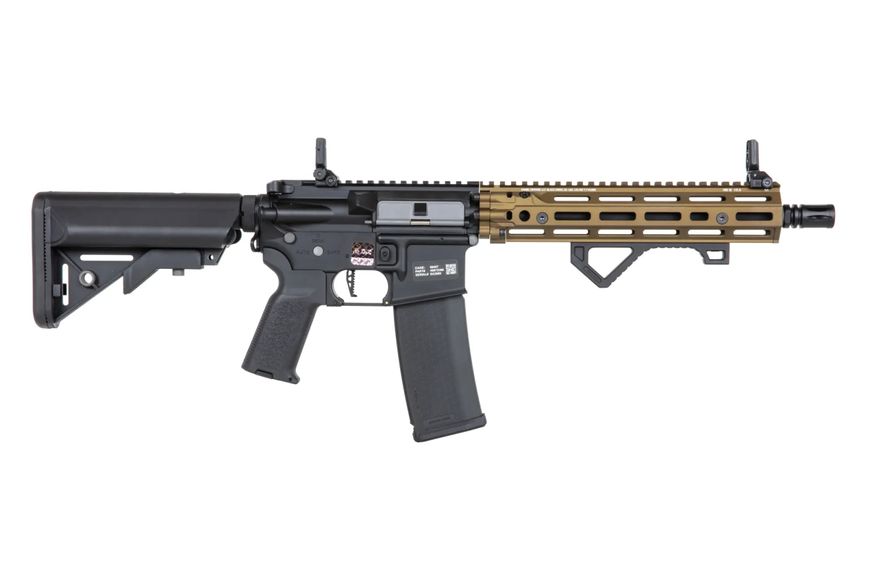 Страйкбольна штурмова гвинтівка Specna Arms Daniel Defense RIS III 10,5'' SA-P27 Prime Aster II ETU Chaos Bronze 31856 фото