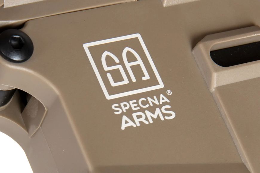 Страйкбольна штурмова гвинтівка Specna Arms SA-F20 Flex ETU Tan 31609 фото