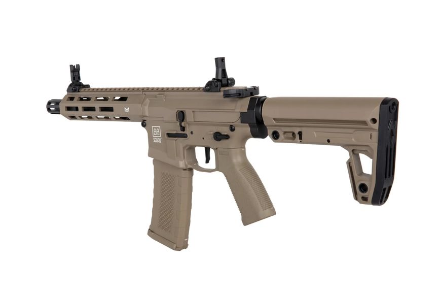 Страйкбольна штурмова гвинтівка Specna Arms SA-F20 Flex ETU Tan 31609 фото