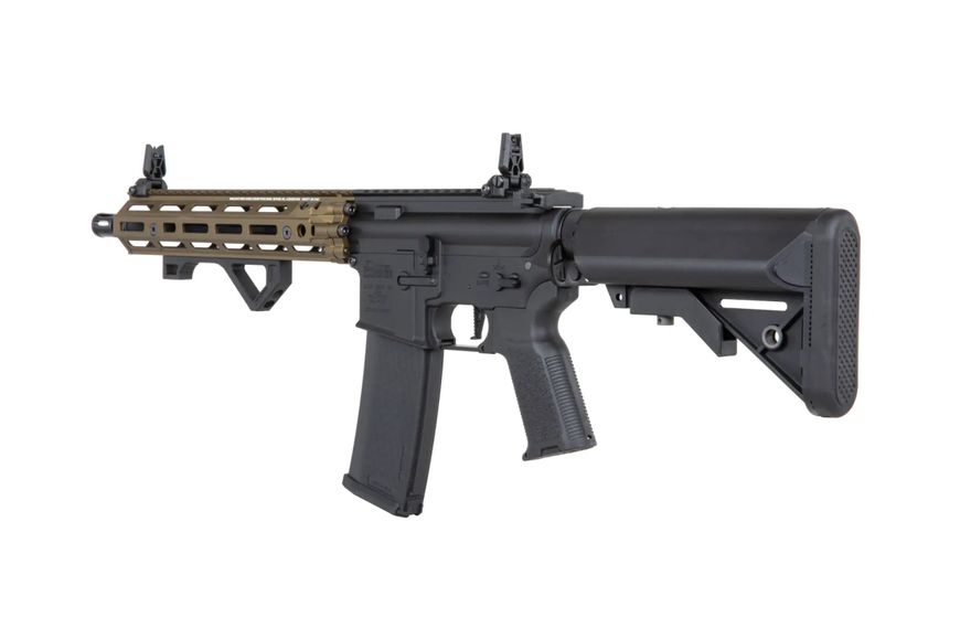 Страйкбольна штурмова гвинтівка Specna Arms Daniel Defense RIS III 10,5'' SA-P27 Prime Aster II ETU Chaos Bronze 31856 фото