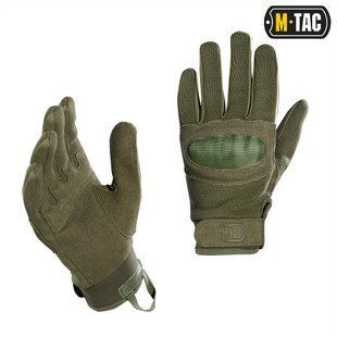 Тактичні рукавиці M-Tac Assault Tactical Mk.3 Olive Size M 19906-m фото