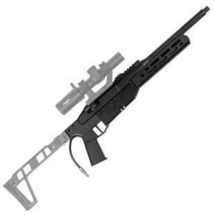 Страйкбольная снайперская винтовка Novritsch SSX10 HPA Scout Rifle Black 35348 фото