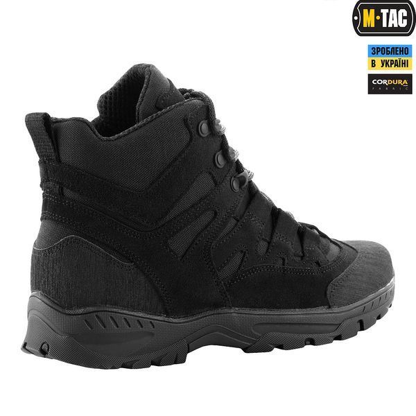 Черевики польові M-TAC PANTHER BLACK Size 44 18109-44 фото